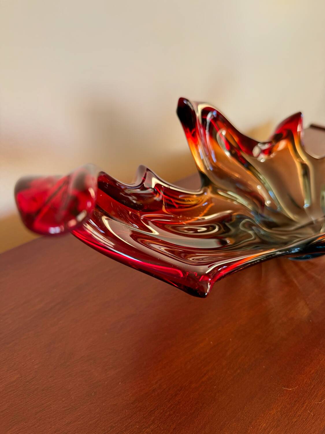 Murano glass cup from the 60s