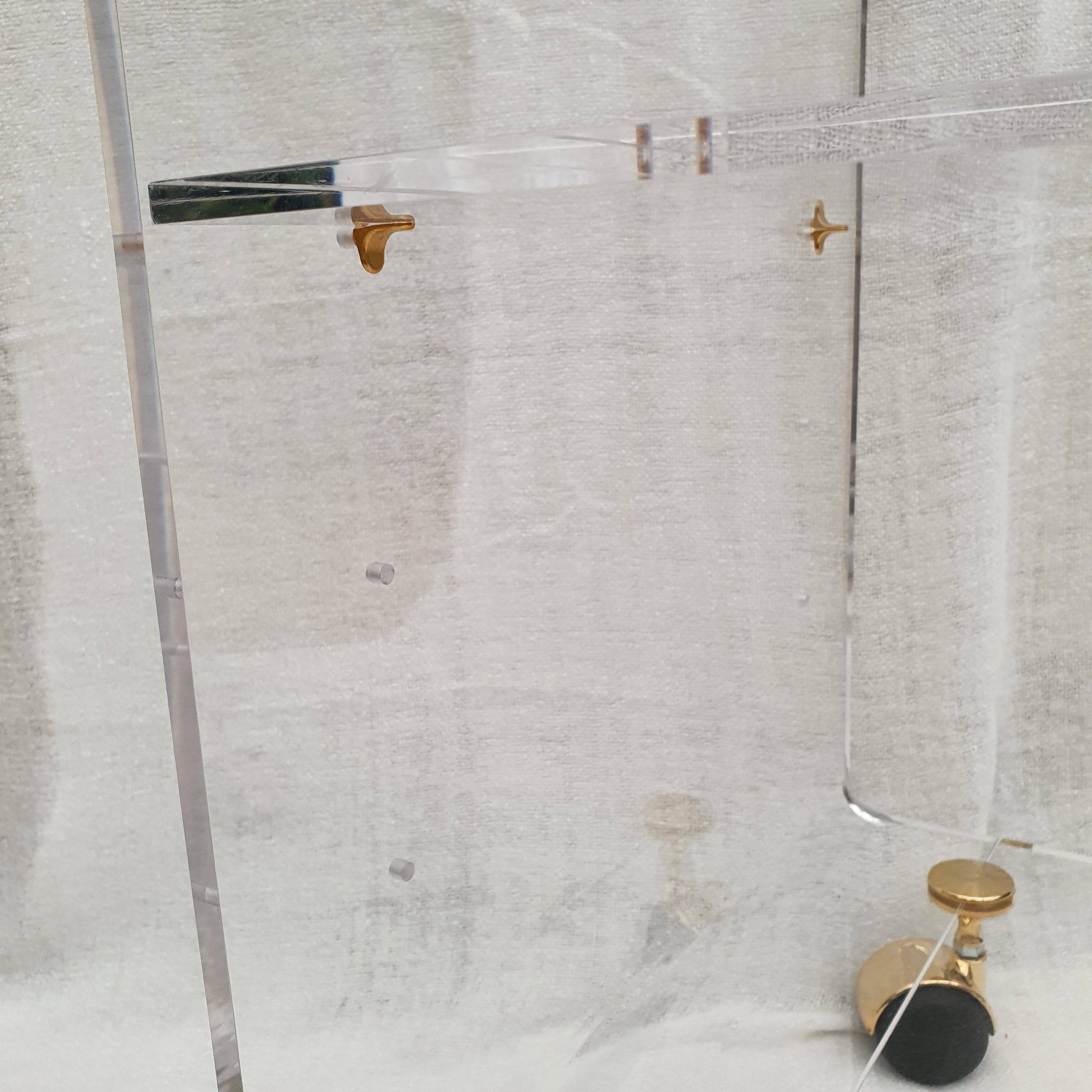 David Lange Plexiglas Furniture