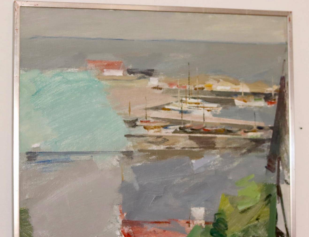 "Boat Scene" by Adrian Van Arkel