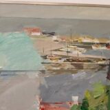 "Boat Scene" by Adrian Van Arkel