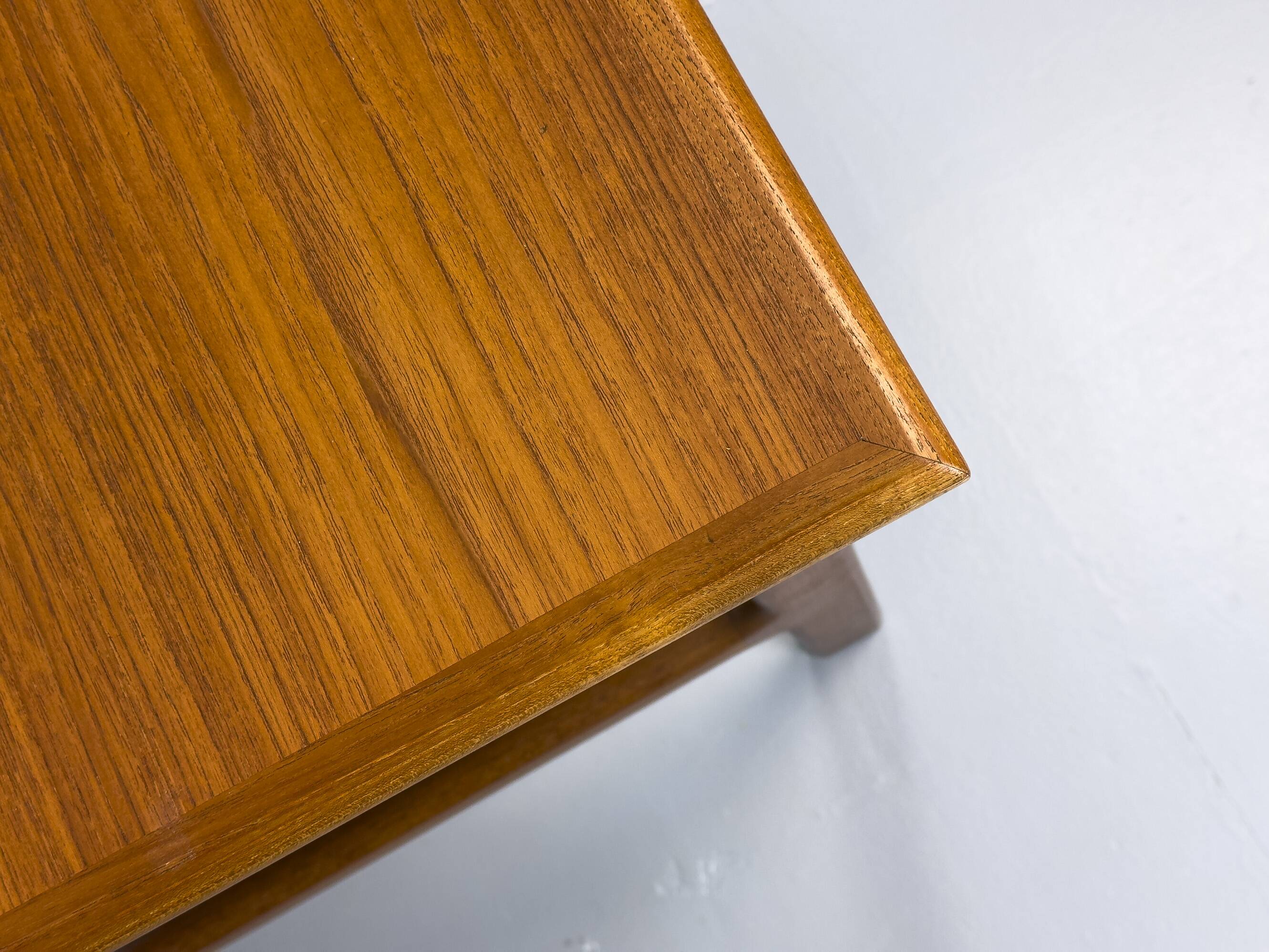Teak Desk with 3 Drawers from GV Møbler, 1960s