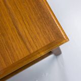 Teak Desk with 3 Drawers from GV Møbler, 1960s