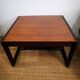 Table basse en bois vintage des années 70