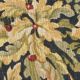 Hand-screen printed tapestry "concert of fountains"