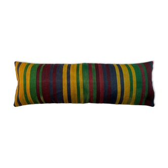 Vintage Turkish Kilim Cushion Cover , 120 x 40 cm