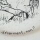 3 humorous plates by jean bellus