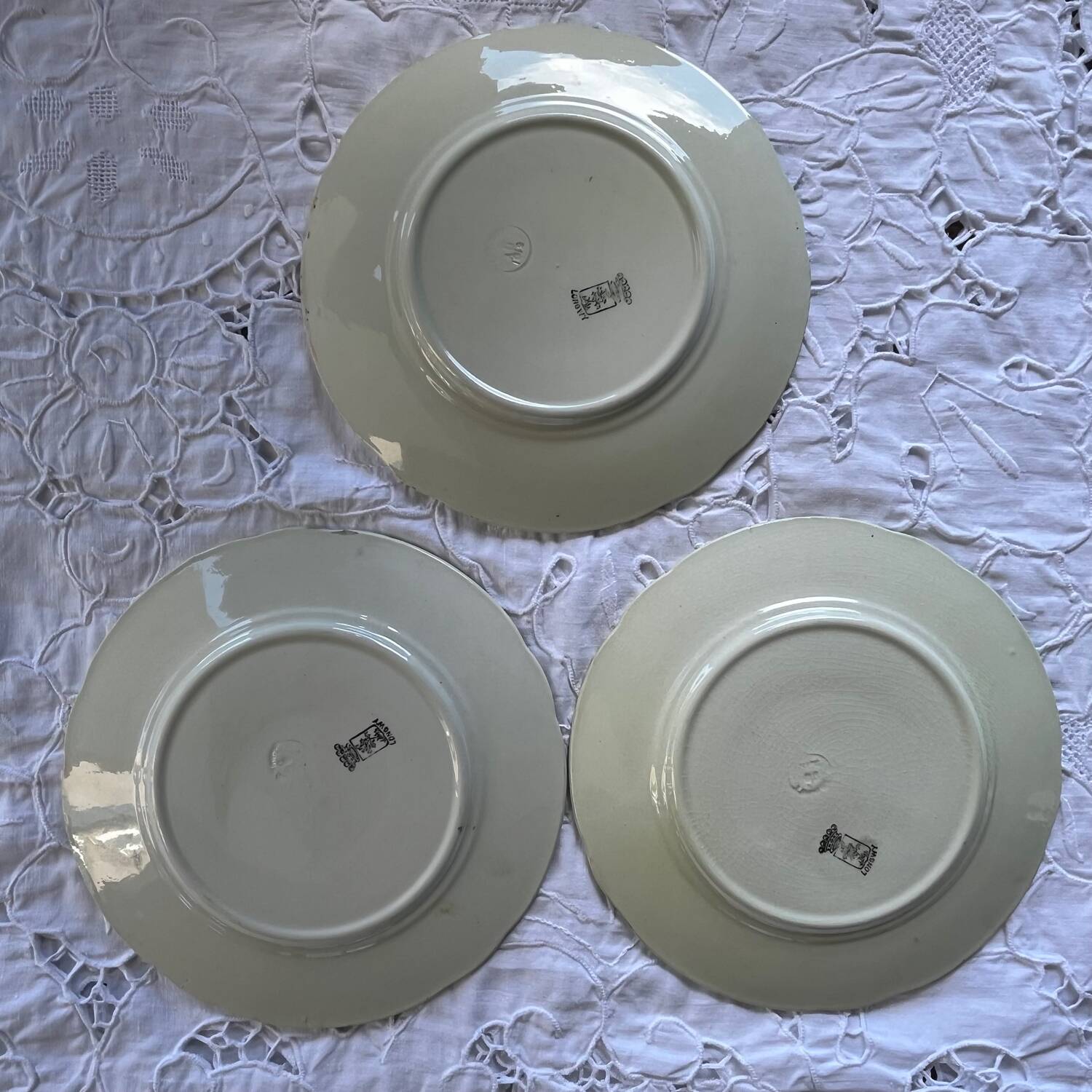 Longwy dessert plates