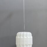 Opaline pendant lamp 1960s brutalist style