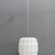 Opaline pendant lamp 1960s brutalist style