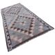Vintage Turkish kilim handwoven 142x284 cm