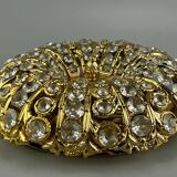 60s 70s lamp Peris Andreu S.A. Riper Plafoniere ceiling lamp Brass Glass