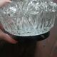 Ceiling light, vintage wall lamp with moulded glass.