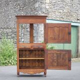 Old Vendée cabinet, bonnet maker, standing man, storage unit