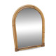 Rattan mirror