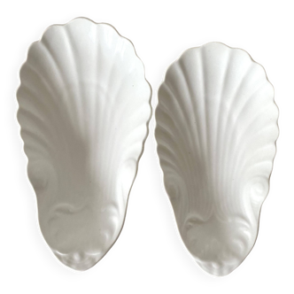 Empty porcelain shell pocket