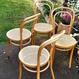 4 Thonet ZPM Radomsko chairs