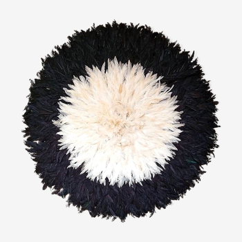 Juju hat blanc et noir 80cm