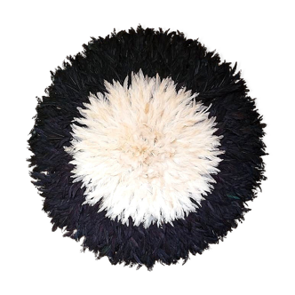 Juju hat blanc et noir 80cm