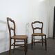 Pair of bedroom chairs from the late 19th century.