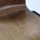 set of 10 vintage stackable chairs