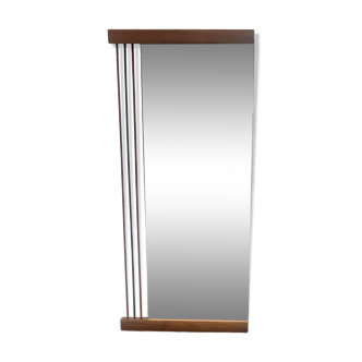 Teak mirror