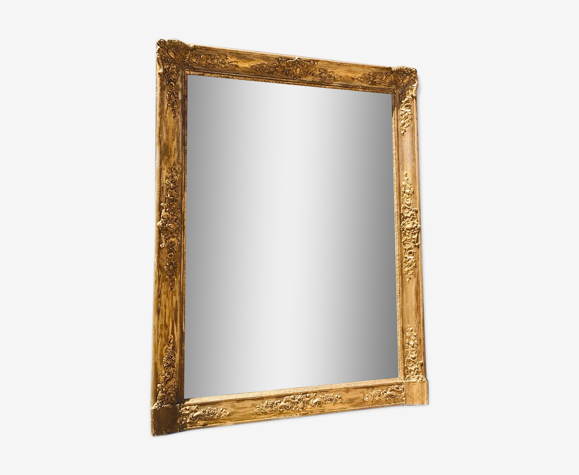 Miroir ancien doré