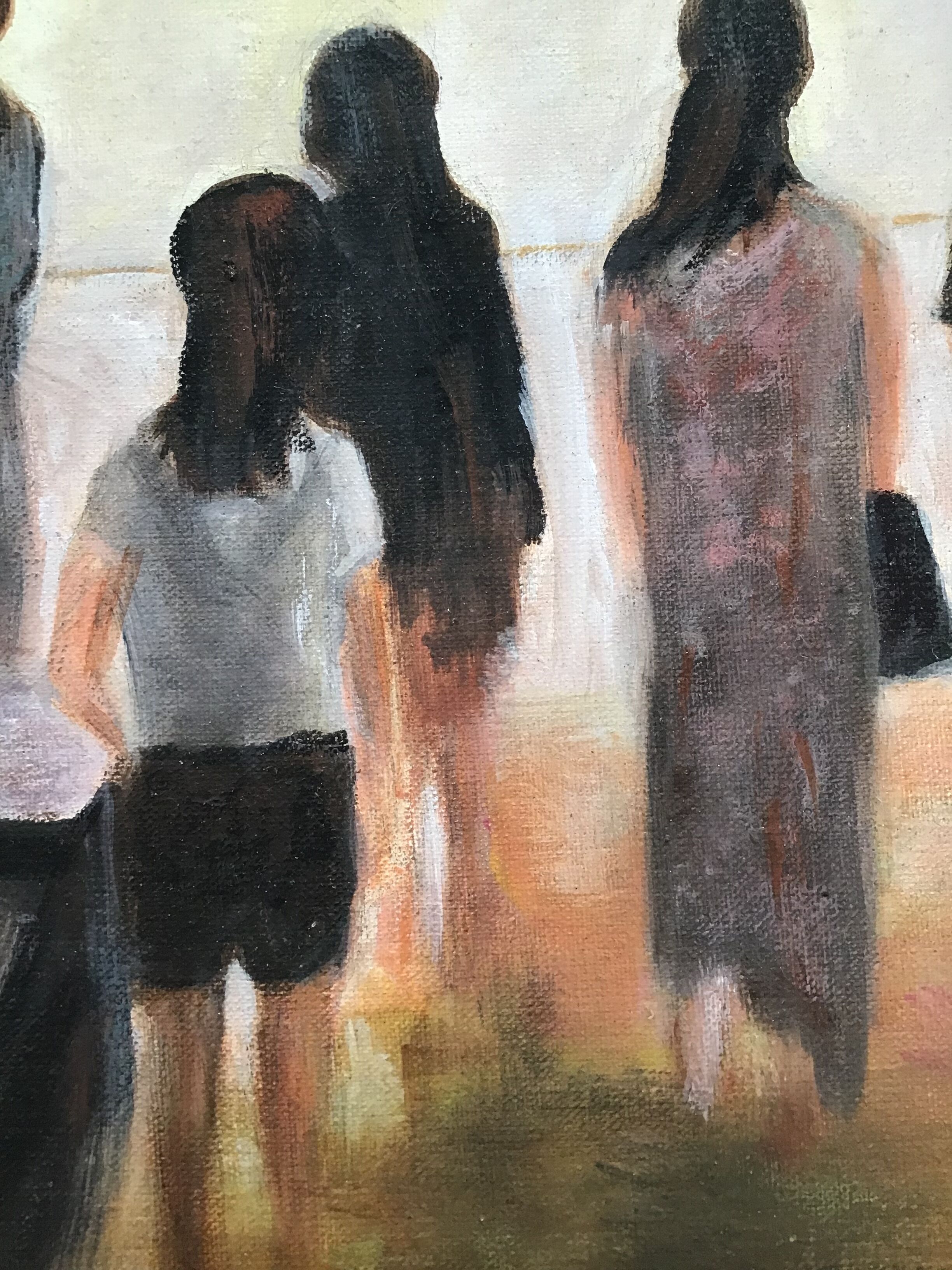 Acrylic painting Saatchi Gallery