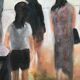 Acrylic painting Saatchi Gallery