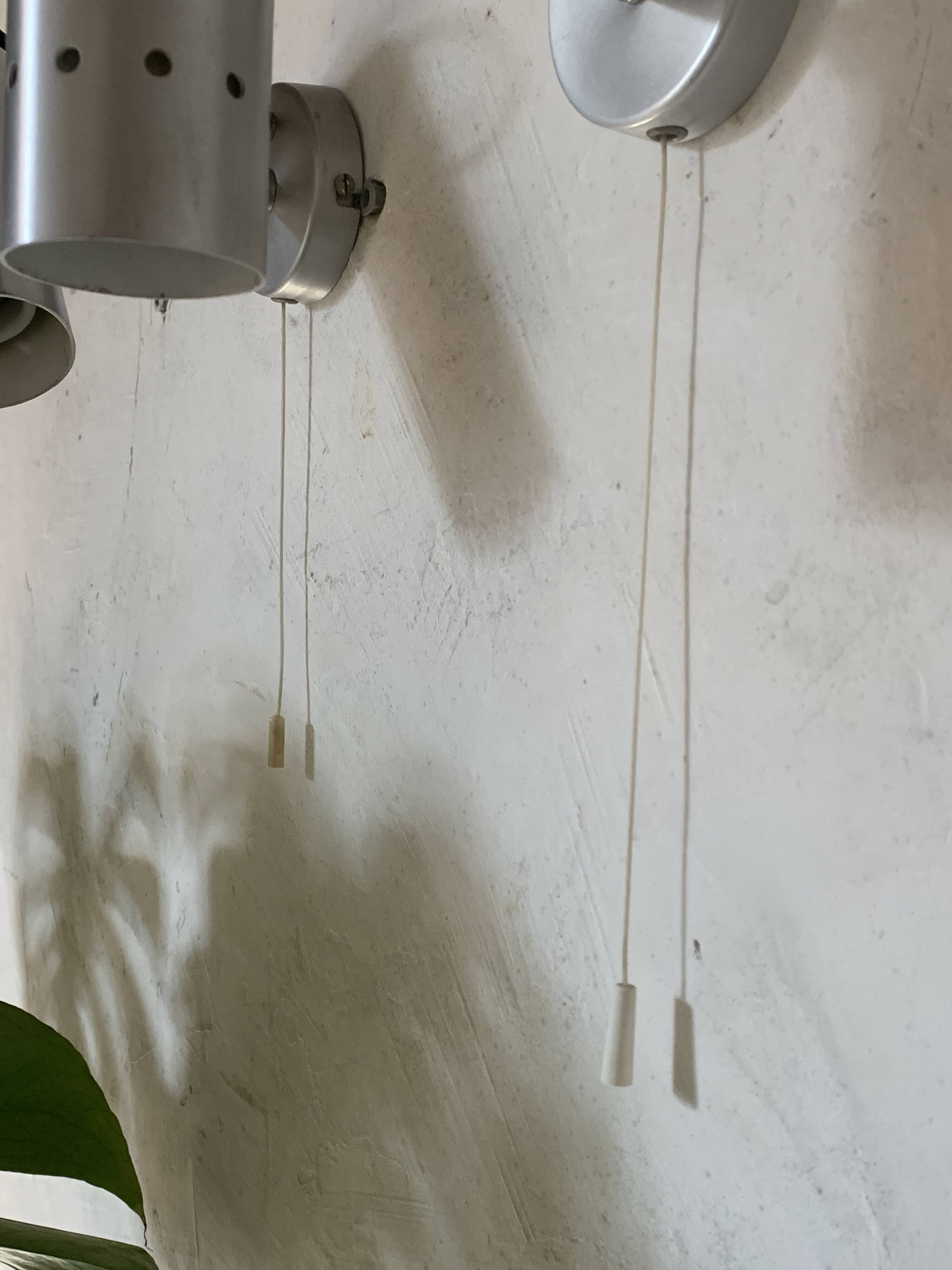 Vintage wall spotlights