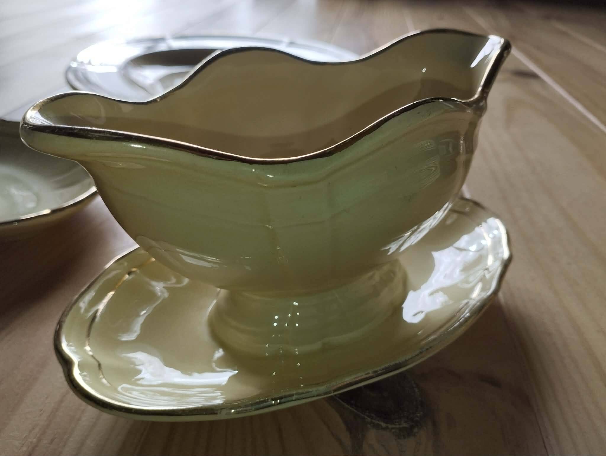 Antique gien table service – niderviller model – exceptional set