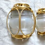 Vintage marine wall lamps
