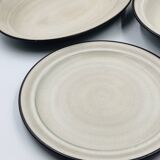 Vintage tableware service from West Germany from the 1970s.