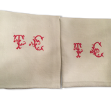 Damask napkins lot