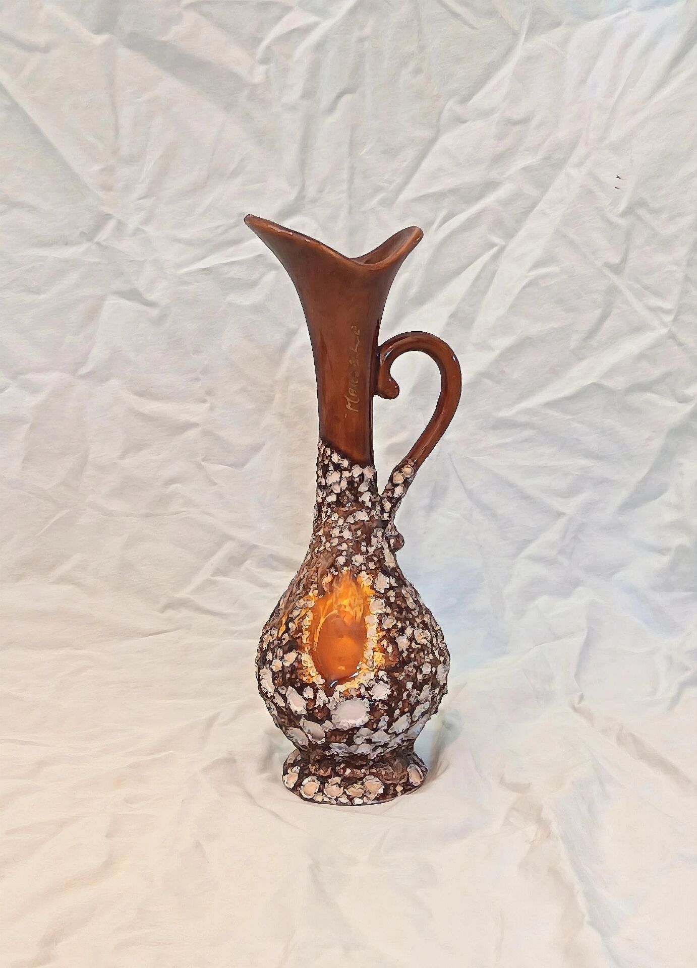 Vase Vallauris Fat Lava
