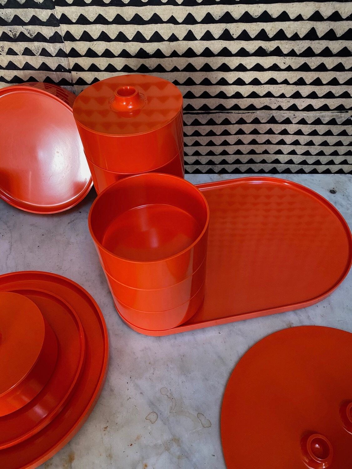 Massimo Vignelli Tableware Service for Heller