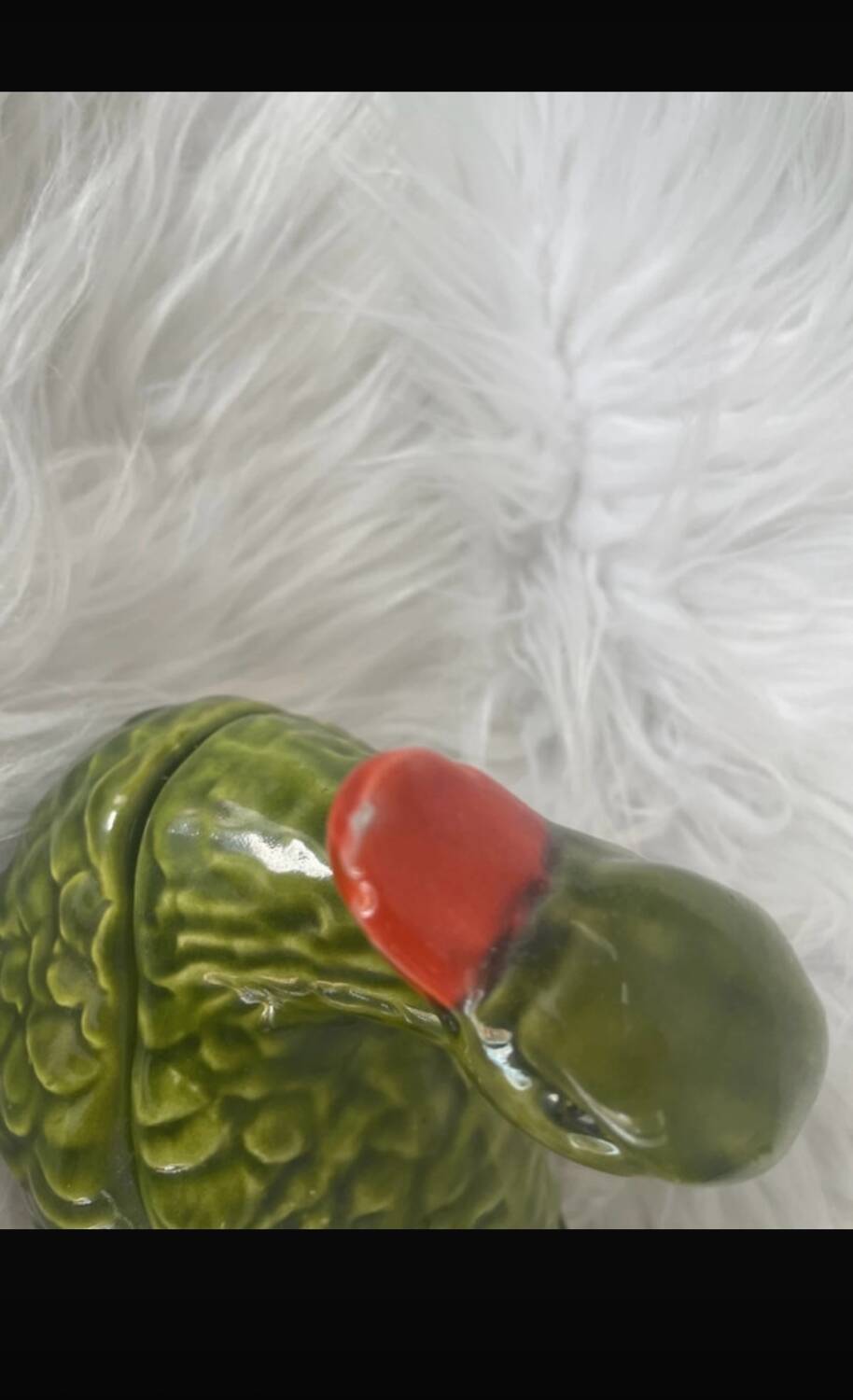 Saucière en barbotine