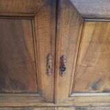 Rustic walnut sideboard