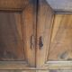 Rustic walnut sideboard