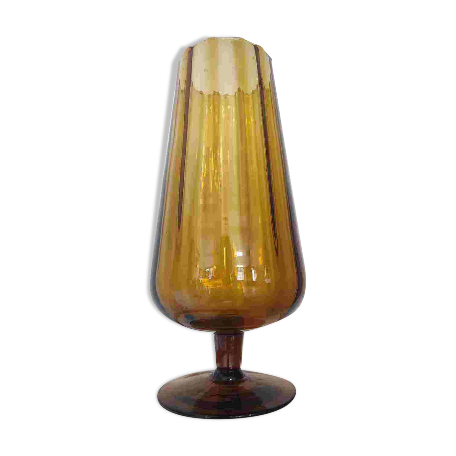 Large Italian vase from Empoli, 1960s