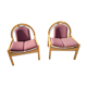 Paire de fauteuils Baumann des années 70