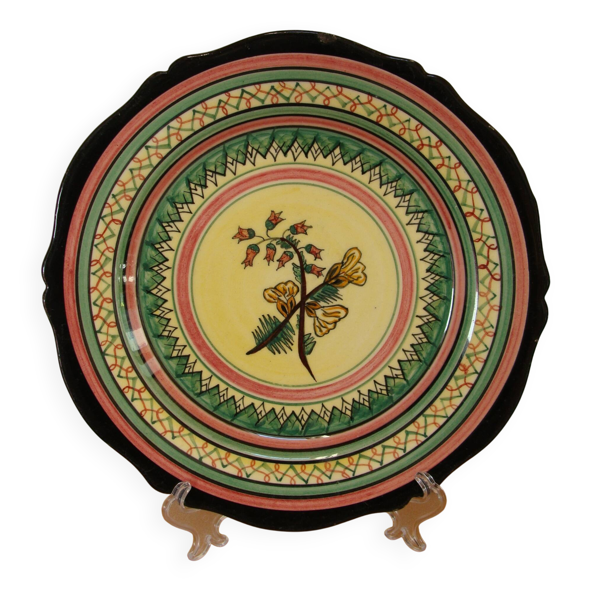 Vintage Henriot Quimper plate