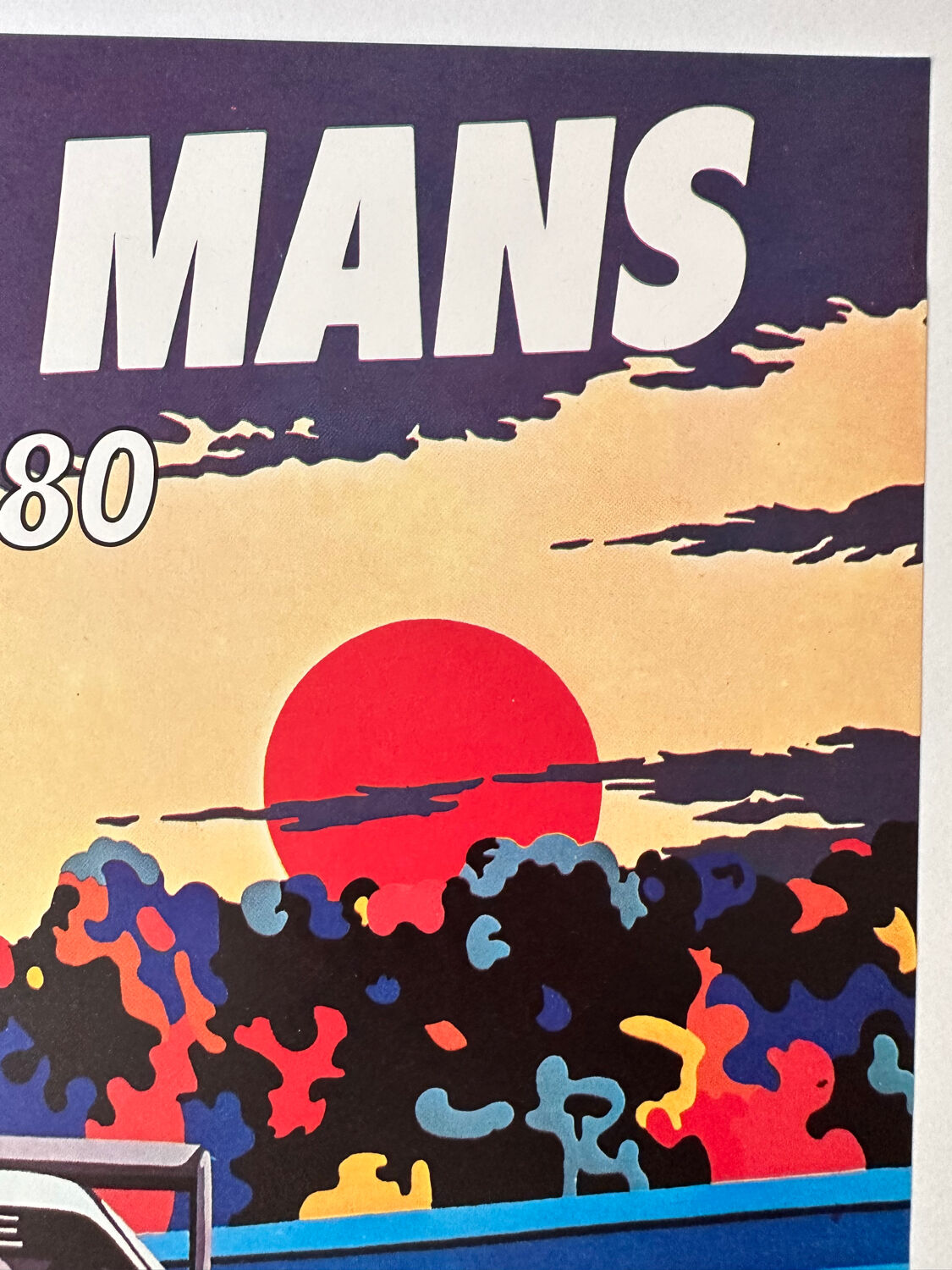 Original poster of Pascarel 24 Hours of Le Mans 1980