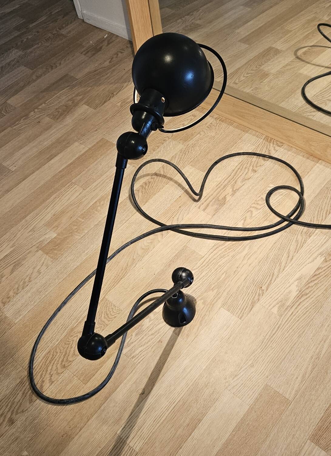 Lampe industrielle Jielde vintage