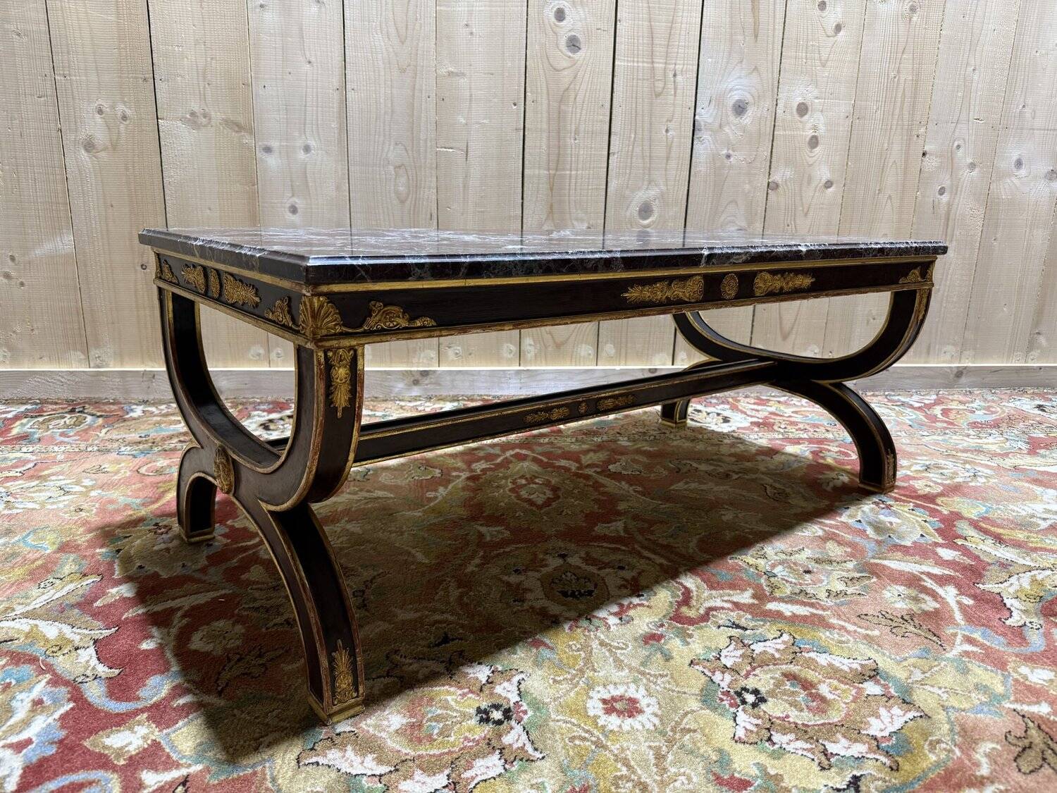 Empire-style coffee table