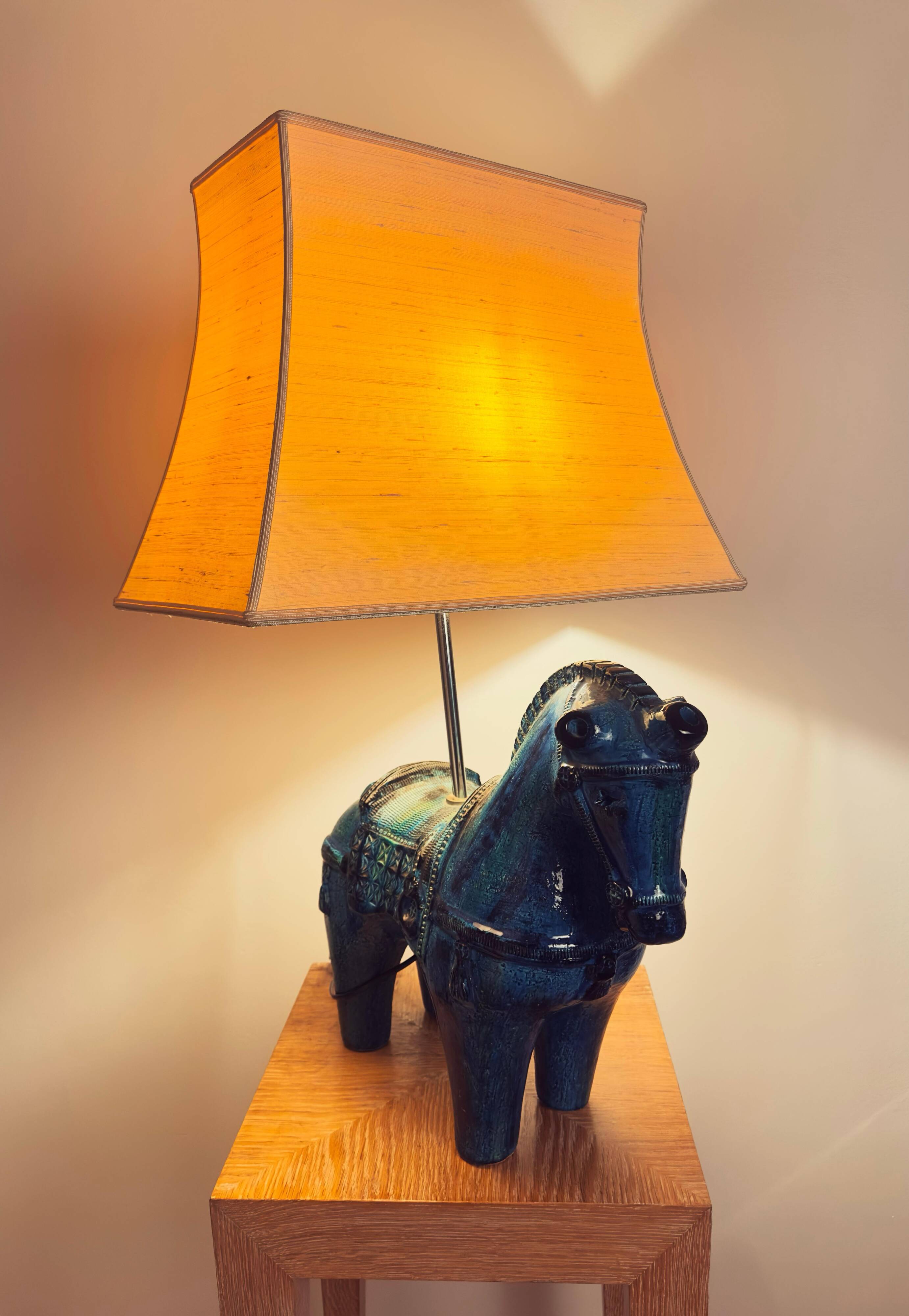 Iconic Aldo Londi Horse Lamp for Bitossi – Sculptural Italian Ceramic, 1960s