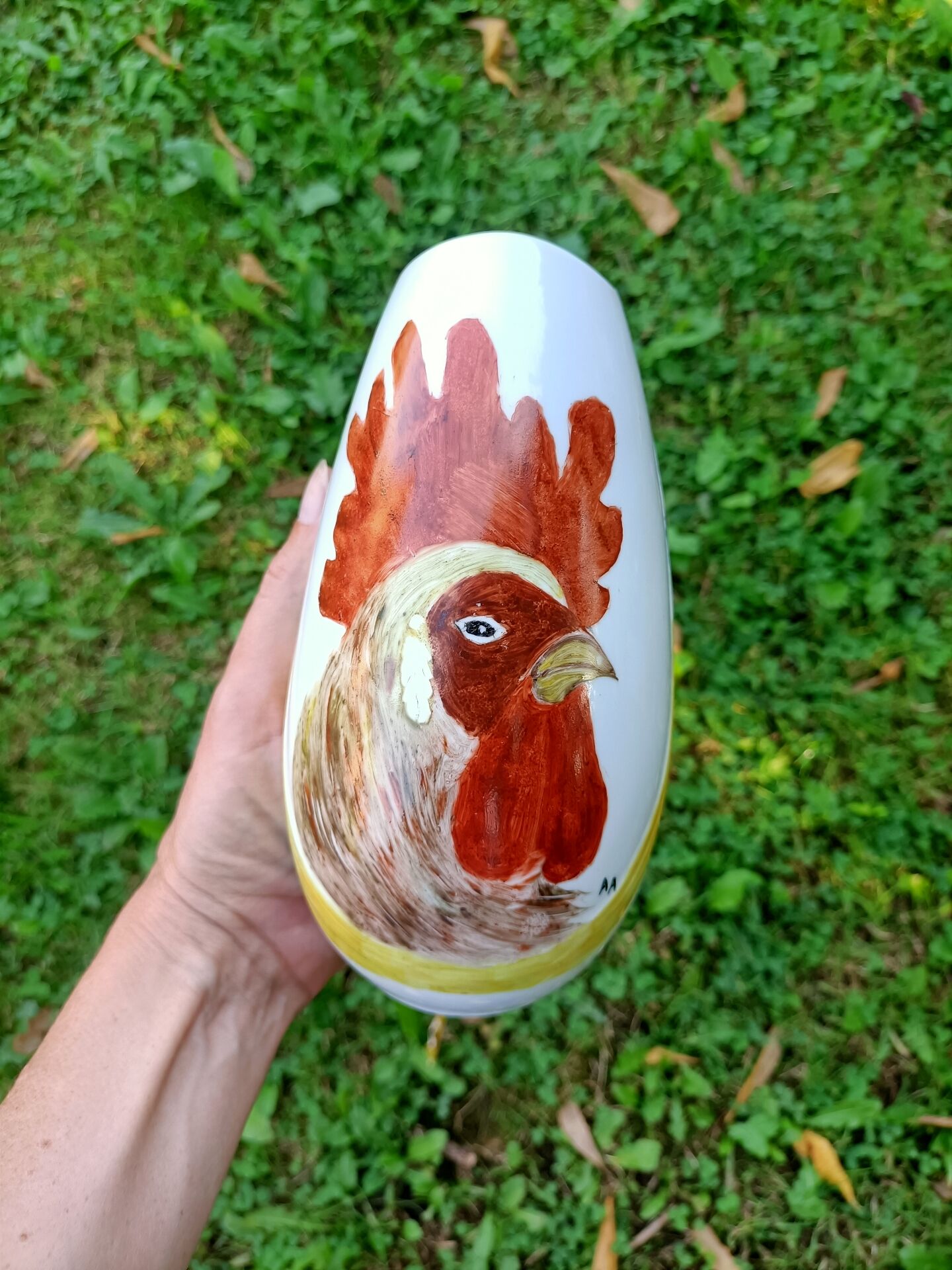 Retro Coq vase stamped Bavaria
