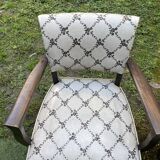 Paire de fauteuils bridge