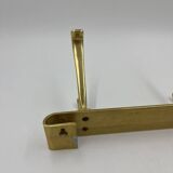 Brass coat rack