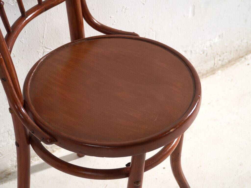 Antique bentwood chairs in Thonet style – Central Europe, circa 1930 – Set of 4 pieces #8