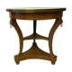 Empire-style tripode healing in mahogany top of marble gallery